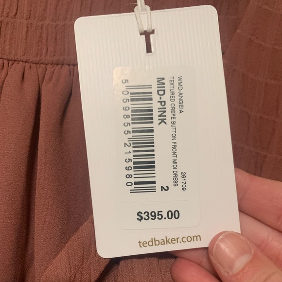 NWT Ted Baker London Midi Dress - Picture 7 of 9